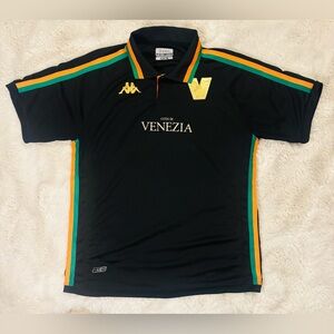 Kappa Venezia FC Home 22/23 Black Short Sleeve Shirt Size: Extra Large